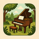icon_nature_piano_retro icon preview