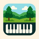 icon_nature_piano_symmetrical icon preview
