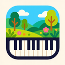 icon_nature_piano_vibrant_colors icon preview