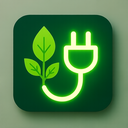 icon_nature_plug_glow_effect icon preview