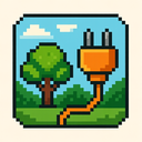 icon_nature_plug_pixel_art icon preview