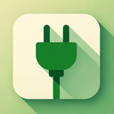 icon_nature_plug_shadow_effect icon preview