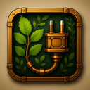 icon_nature_plug_steampunk icon preview