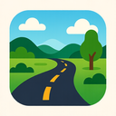 icon_nature_road_abstract icon preview