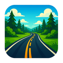 icon_nature_road_digital_glitch icon preview