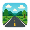 icon_nature_road_flat_design icon preview