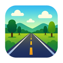 icon_nature_road_gradient icon preview