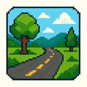 icon_nature_road_pixel_art icon preview