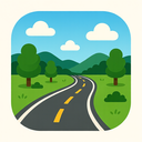 icon_nature_road_rounded icon preview