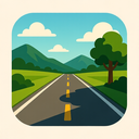 icon_nature_road_shadow_effect icon preview