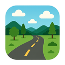 icon_nature_road_simplified icon preview