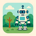 icon_nature_robot_flat_pastel icon preview