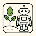 icon_nature_robot_line_art icon preview