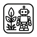 icon_nature_robot_monochrome icon preview