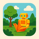 icon_nature_robot_origami icon preview