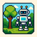 icon_nature_robot_pixel_art icon preview