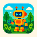 icon_nature_robot_vibrant_colors icon preview