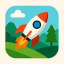 icon_nature_rocket_abstract icon preview