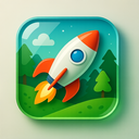 icon_nature_rocket_glassy icon preview