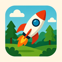 icon_nature_rocket_iconic icon preview