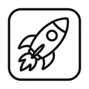 icon_nature_rocket_line_art icon preview