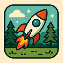 icon_nature_rocket_retro icon preview