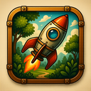 icon_nature_rocket_steampunk icon preview