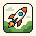 icon_nature_rocket_thin icon preview