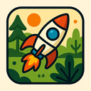 icon_nature_rocket_tribal icon preview