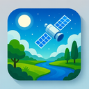 icon_nature_satellite_futuristic icon preview