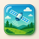 icon_nature_satellite_glassy icon preview