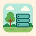 icon_nature_server_flat_pastel icon preview