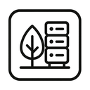 icon_nature_server_monochrome icon preview