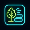 icon_nature_server_neon icon preview