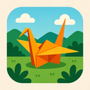 icon_nature_server_origami icon preview