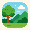 icon_nature_server_rounded icon preview