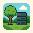 icon_nature_server_vector icon preview