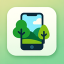 icon_nature_smartphone_abstract icon preview