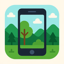 icon_nature_smartphone_flat_design icon preview