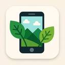 icon_nature_smartphone_geometric icon preview