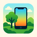 icon_nature_smartphone_gradient icon preview