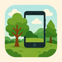 icon_nature_smartphone_organic icon preview