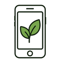 icon_nature_smartphone_outline icon preview