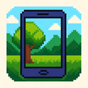 icon_nature_smartphone_pixel_art icon preview