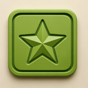 icon_nature_star_embossed icon preview