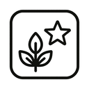 icon_nature_star_monochrome icon preview