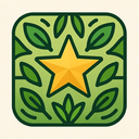 icon_nature_star_organic_pattern icon preview