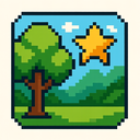 icon_nature_star_pixel_art icon preview
