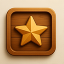 icon_nature_star_wooden icon preview