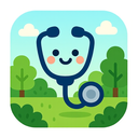 icon_nature_stethoscope_cartoon icon preview